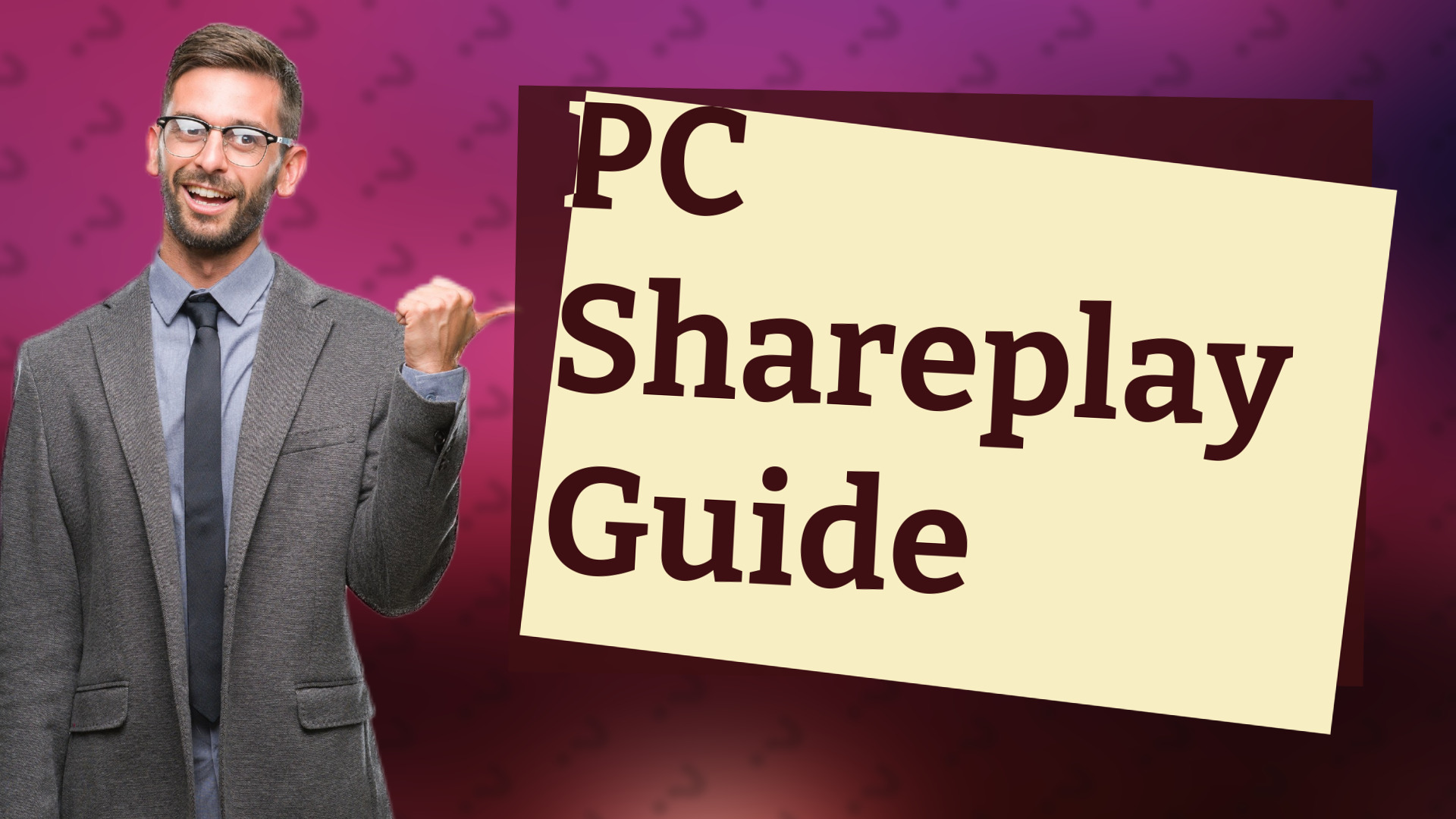 PC Shareplay Guide