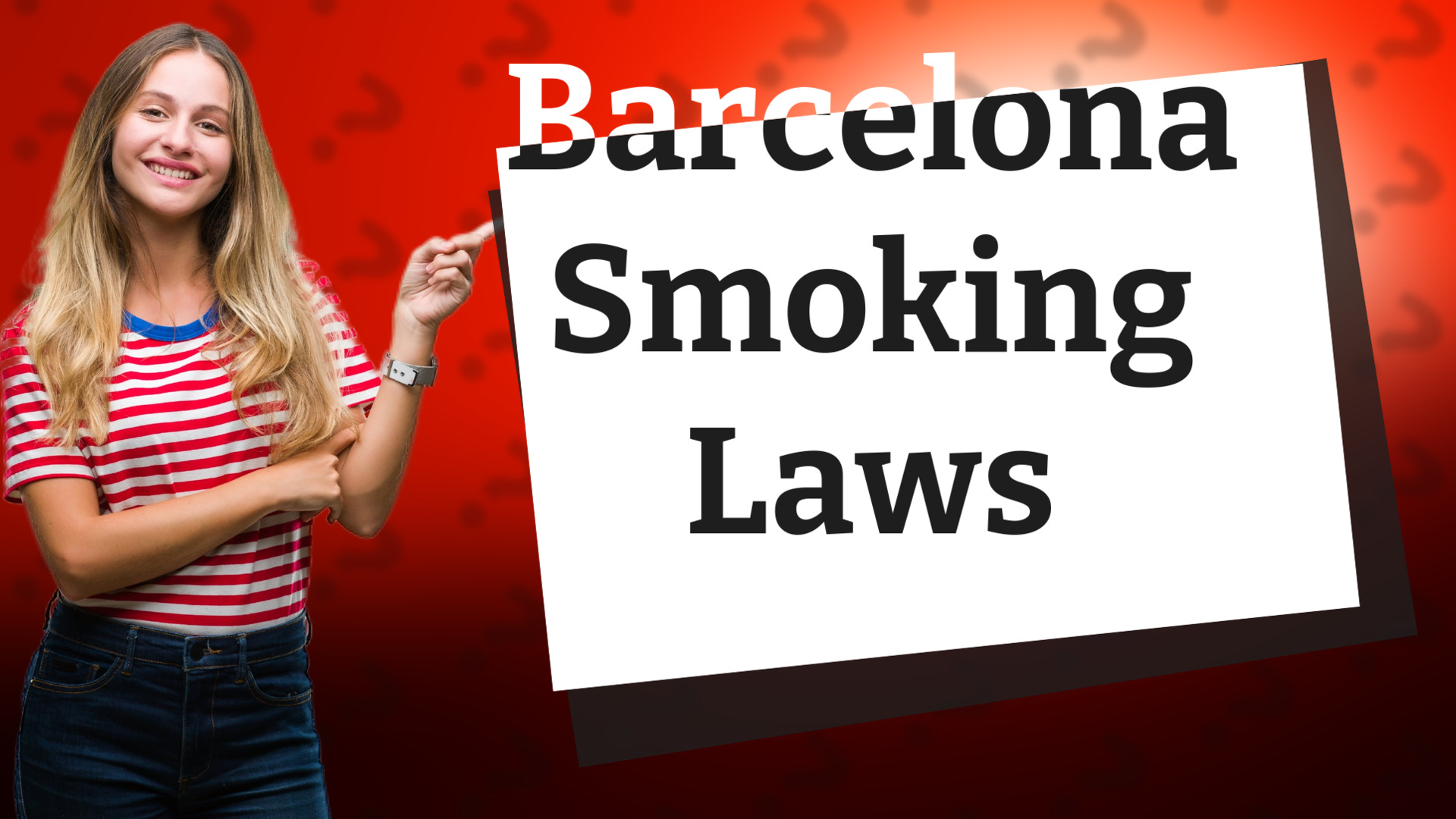 Barcelona Smoking Laws