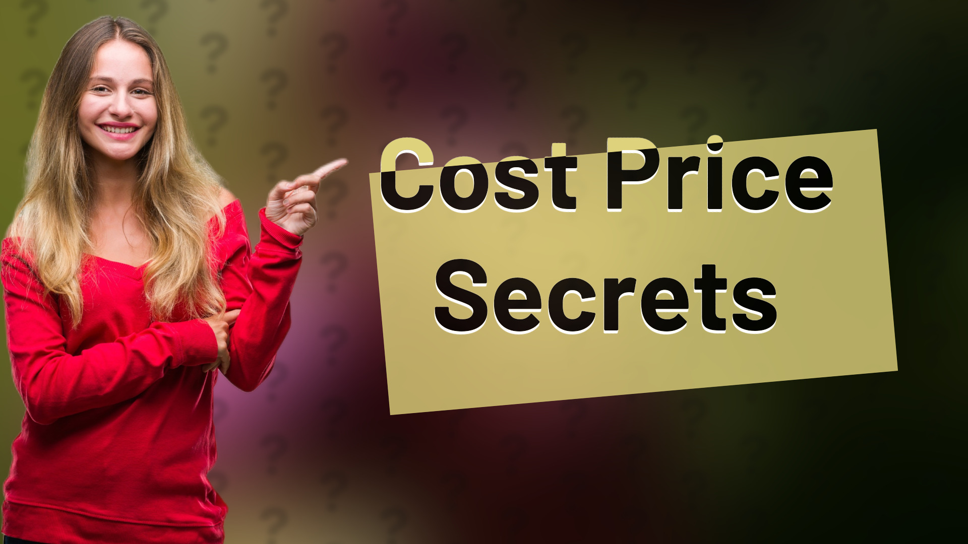 Cost Price Secrets