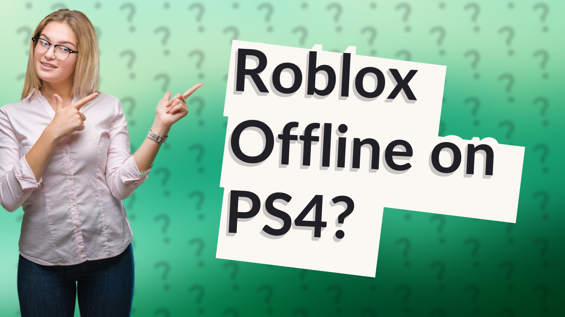 Roblox Offline on PS4?
