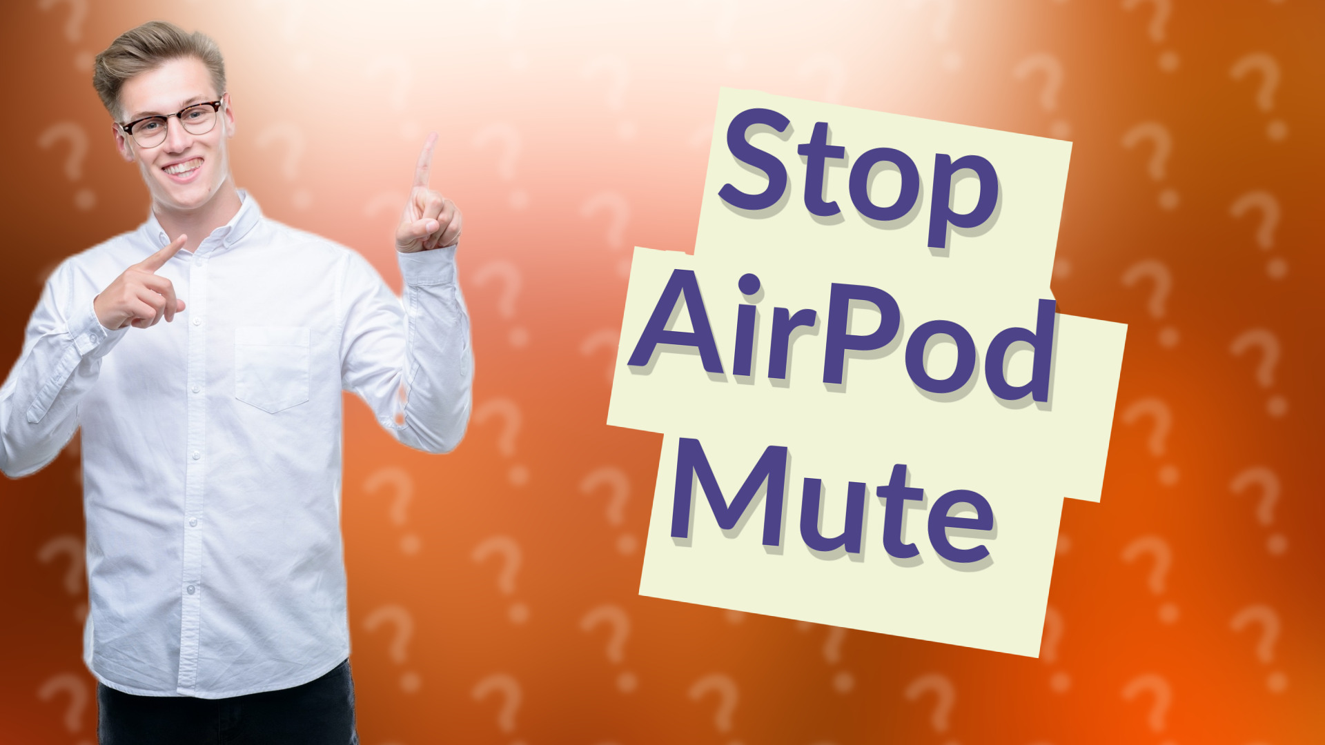 Stop AirPod Mute