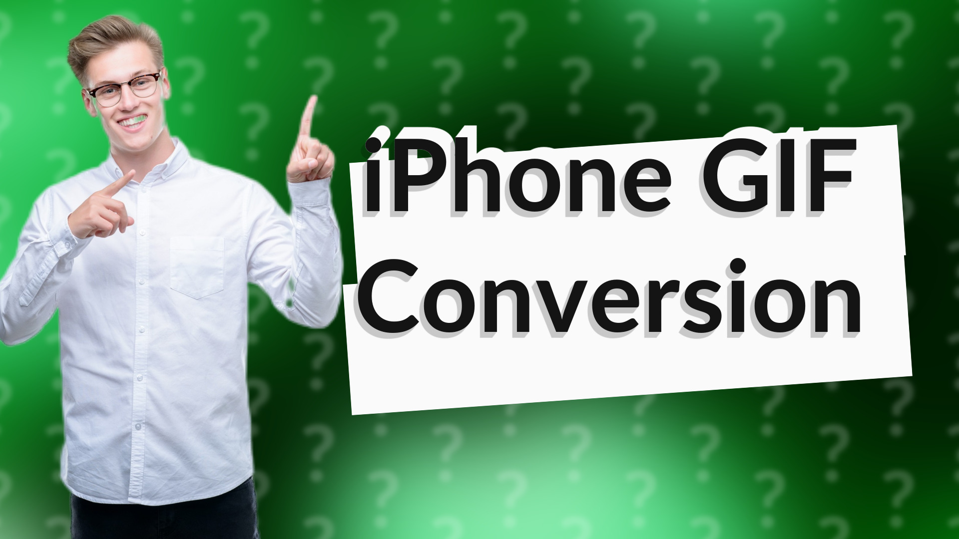 iPhone GIF Conversion