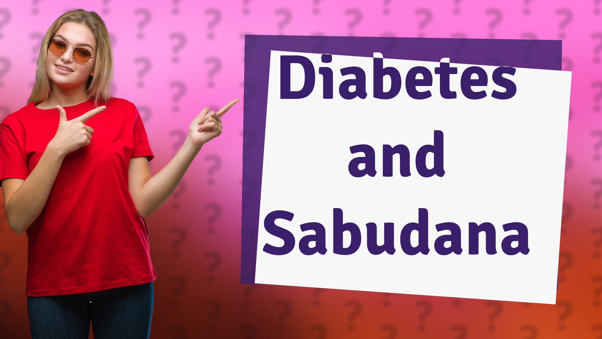 Diabetes and Sabudana