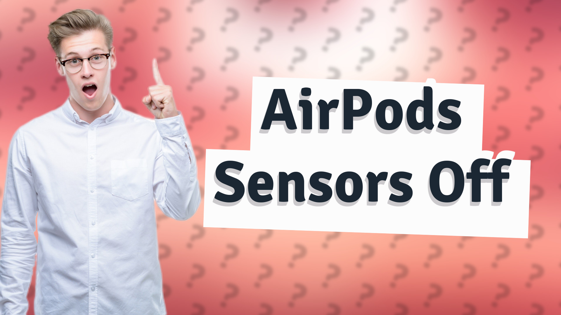 AirPods Sensors Off
