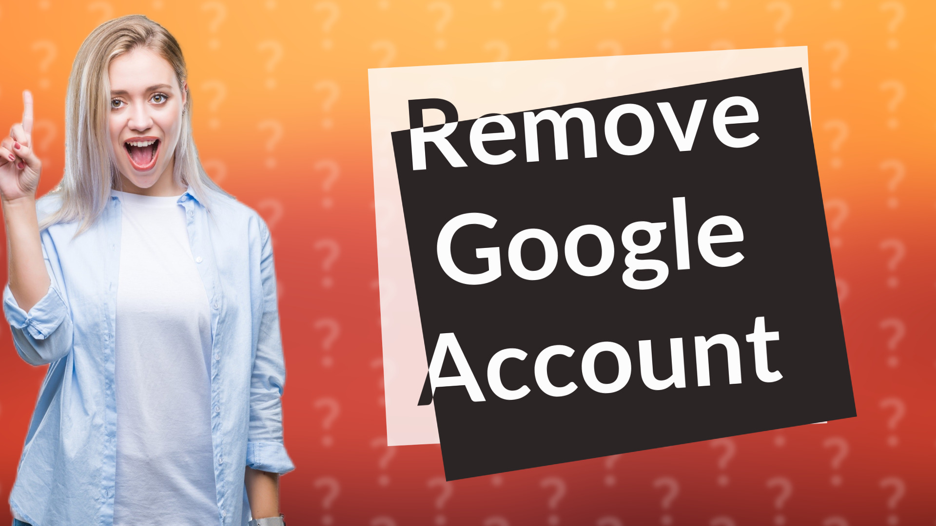Remove Google Account