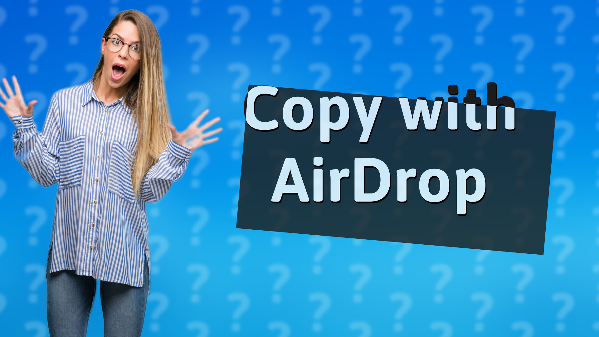 Copy with AirDrop