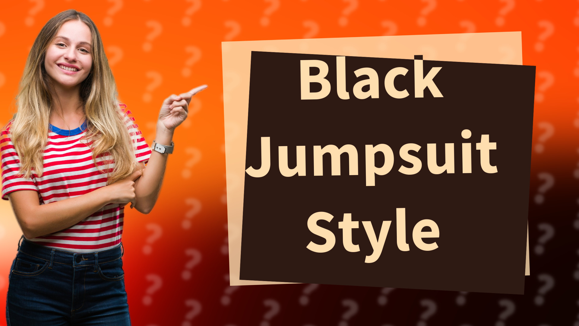 Black Jumpsuit Style