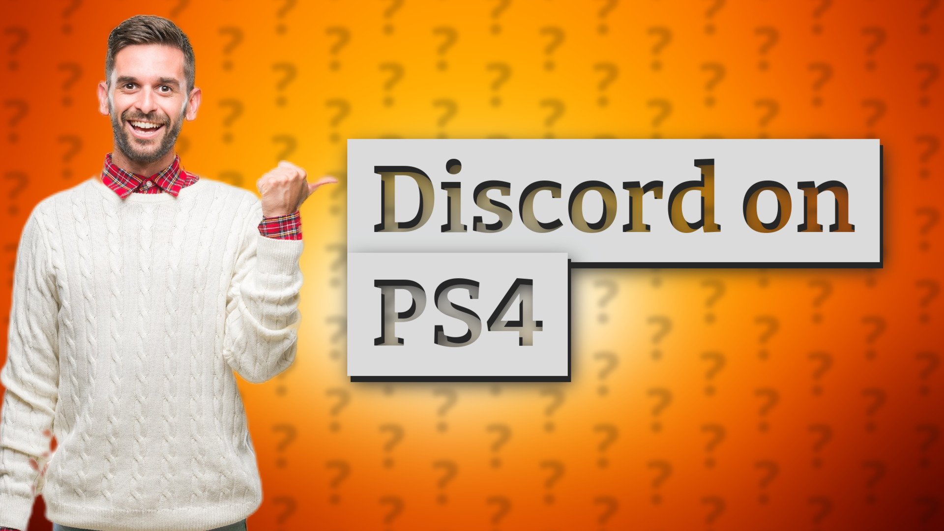 Discord on PS4
