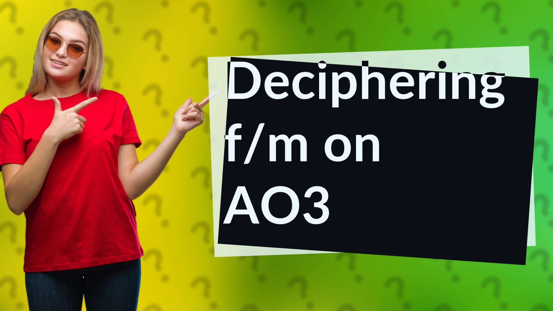Deciphering f/m on AO3