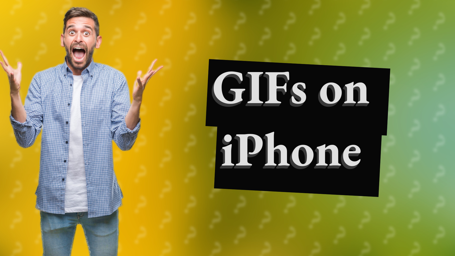 GIFs on iPhone
