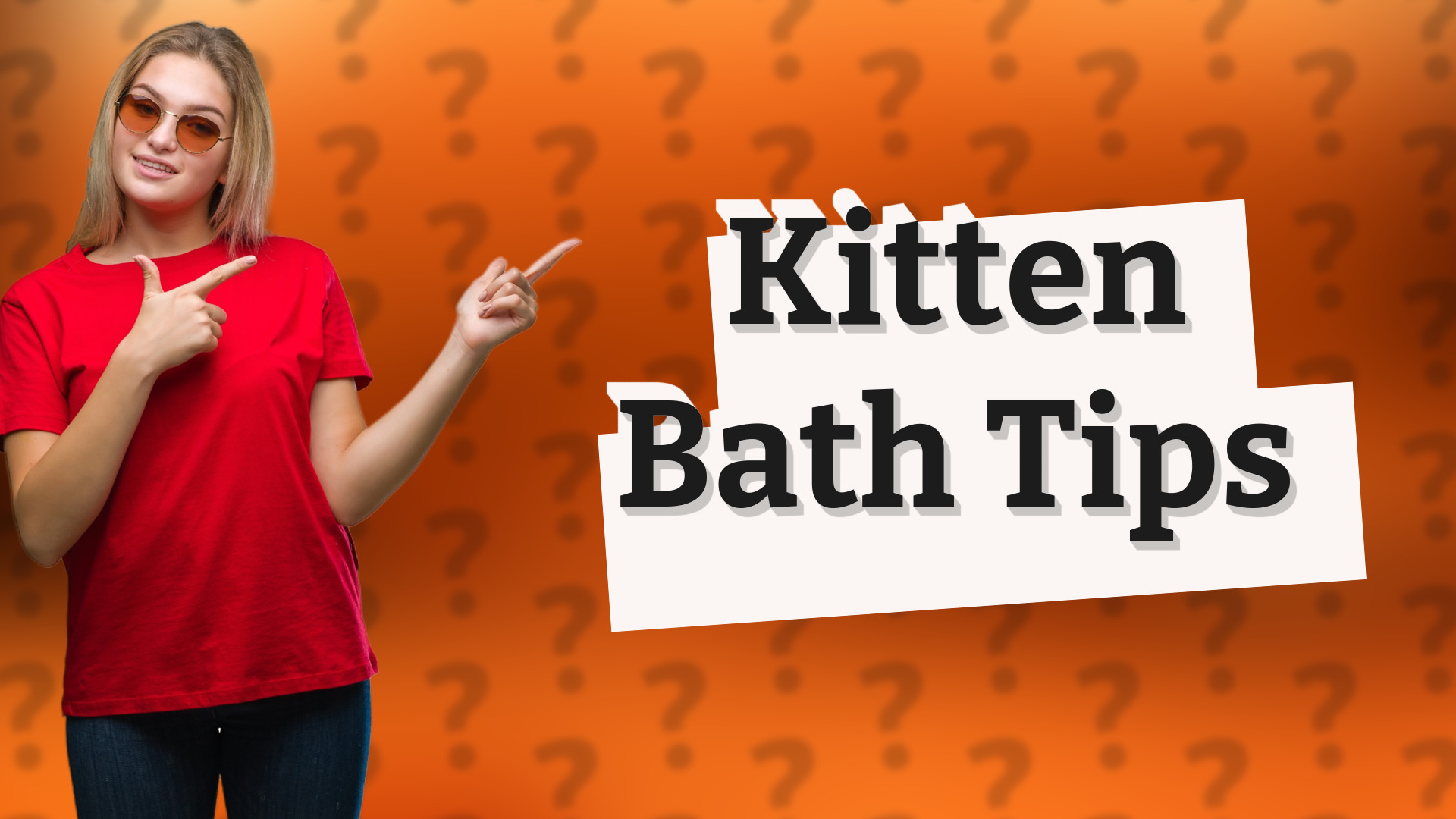 Kitten Bath Tips