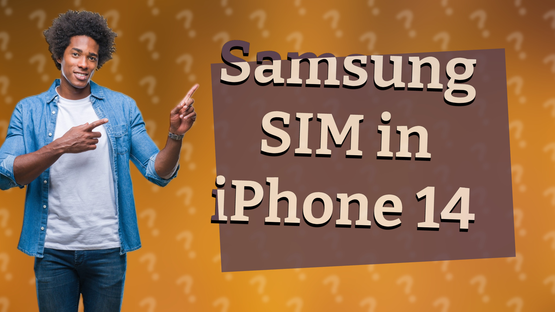 Samsung SIM in iPhone 14