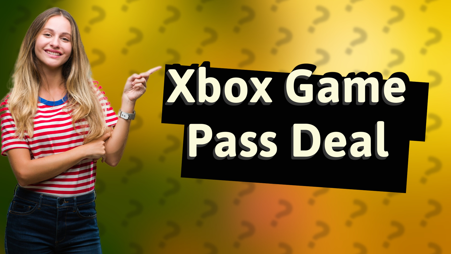 Xbox Game Pass Deal