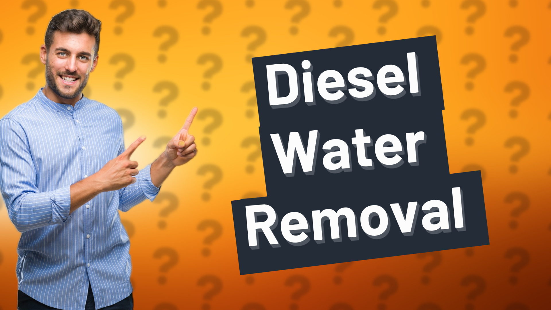 Diesel Water Removal