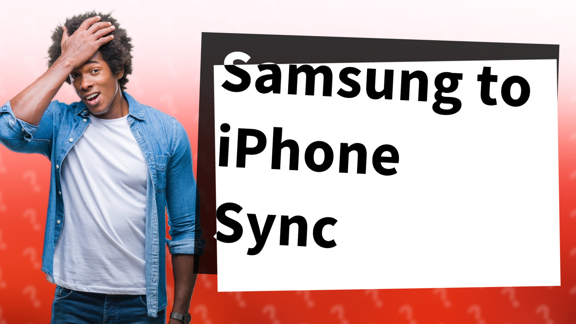 Samsung to iPhone Sync