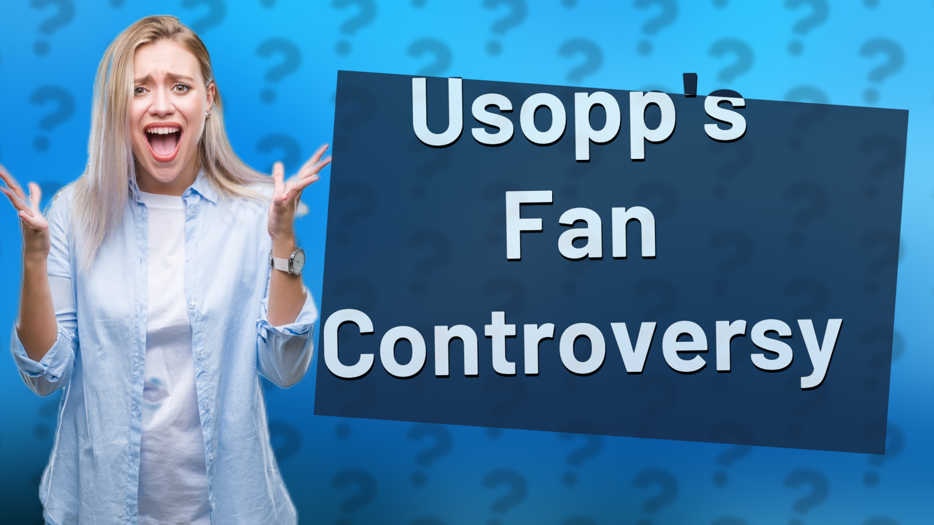 Usopp's Fan Controversy