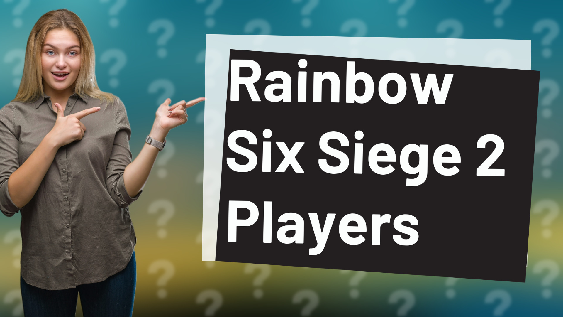 Rainbow Six Siege 2 Players