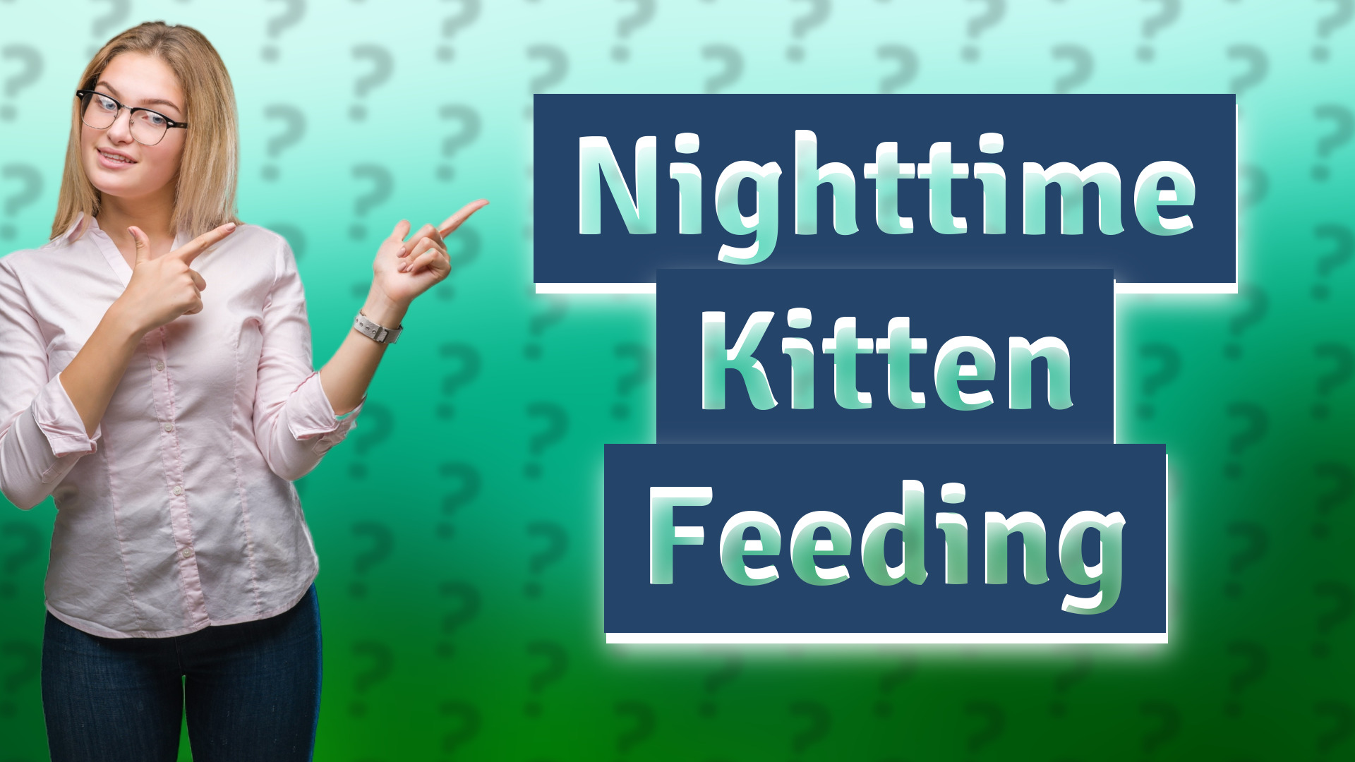 Nighttime Kitten Feeding