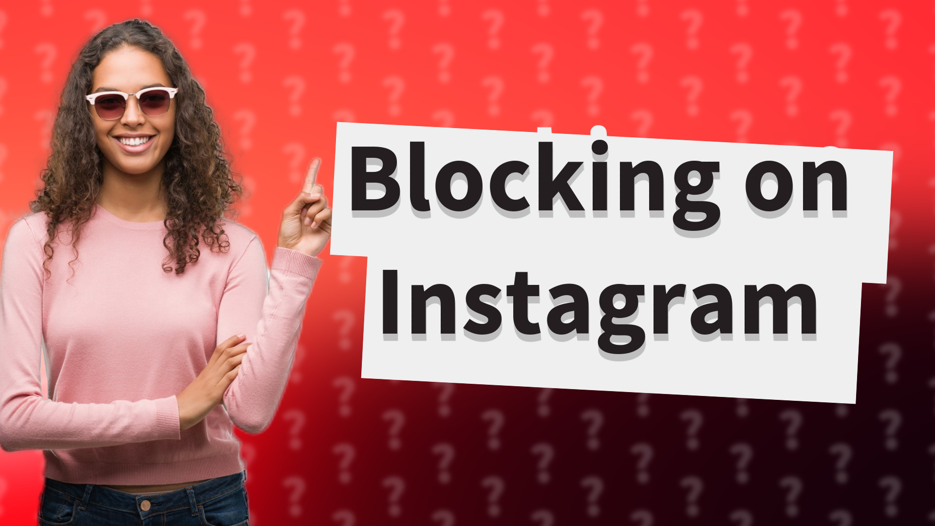 Blocking on Instagram