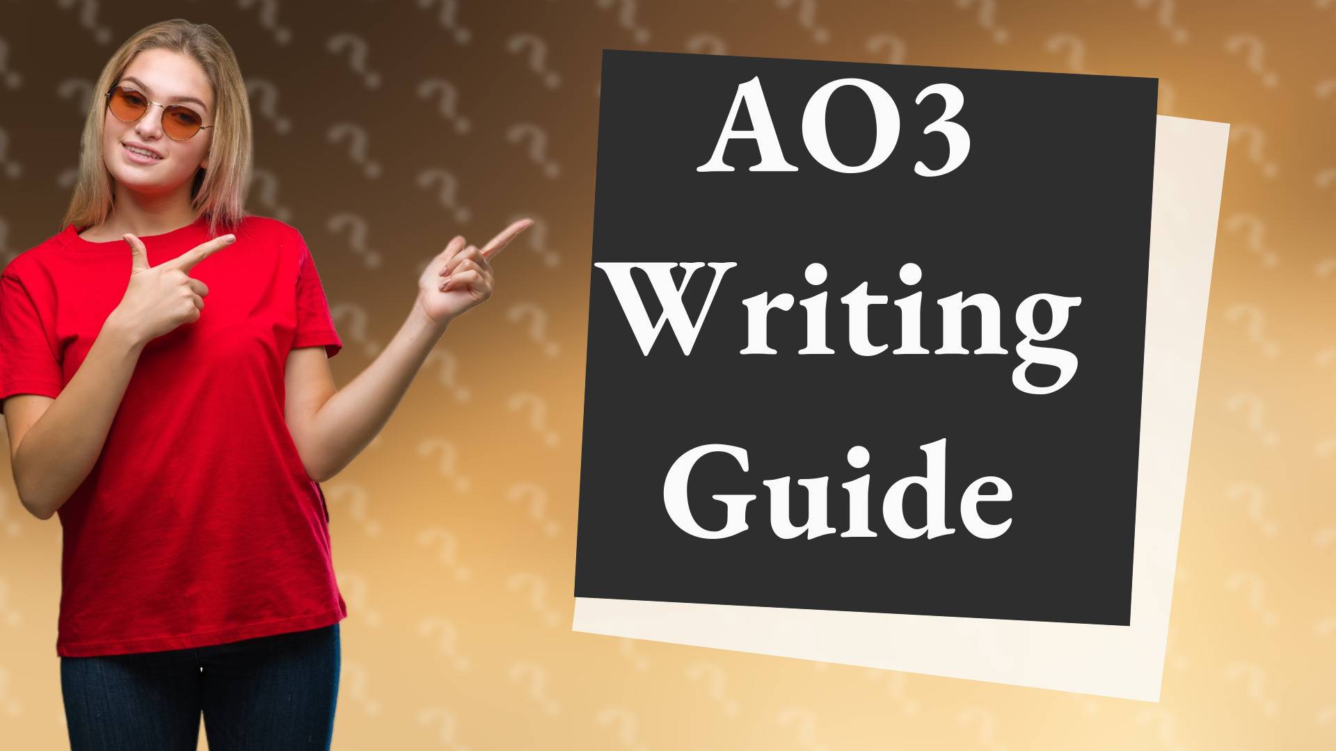 AO3 Writing Guide