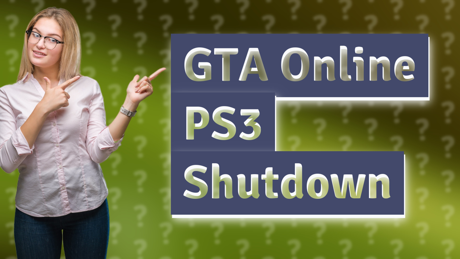 GTA Online PS3 Shutdown