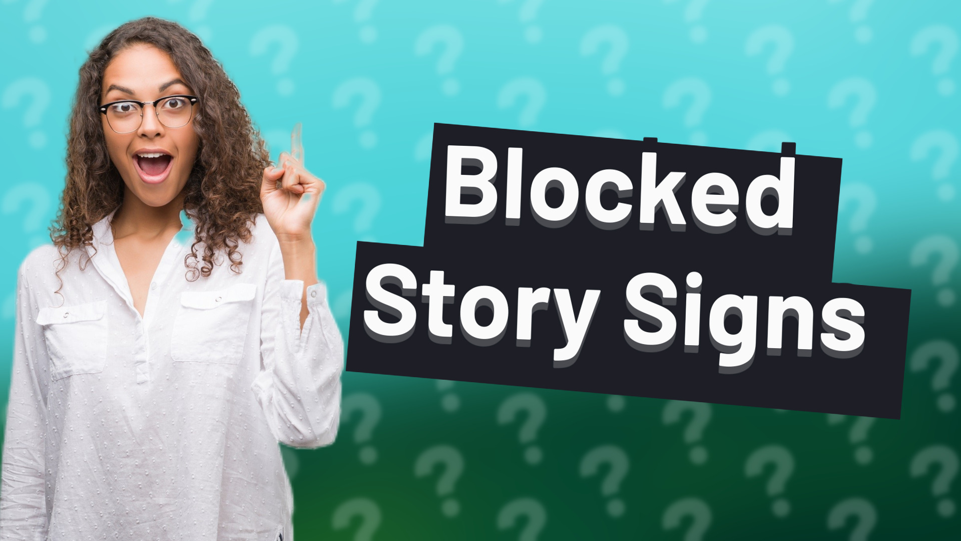 Blocked Story Signs