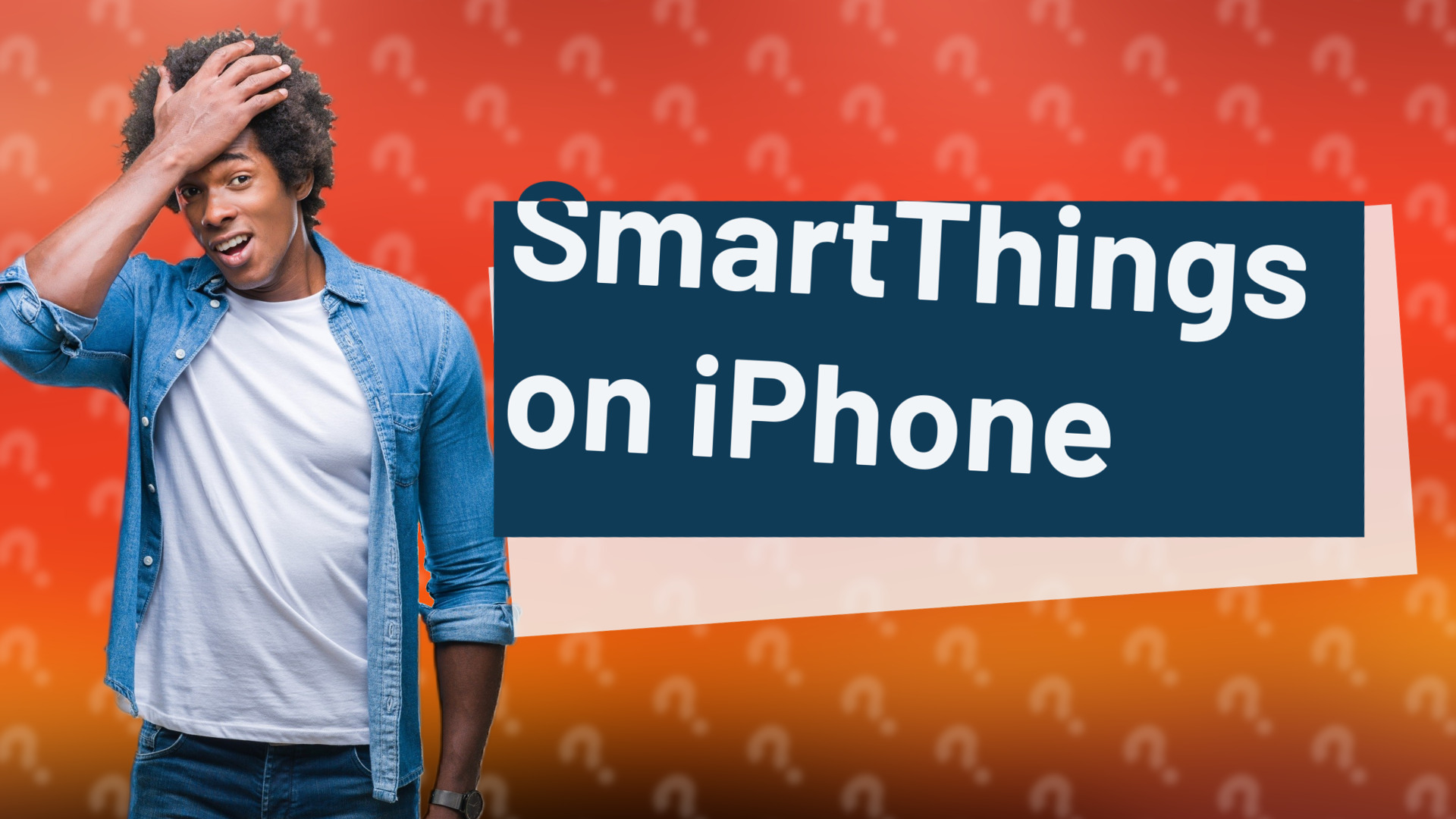 SmartThings on iPhone