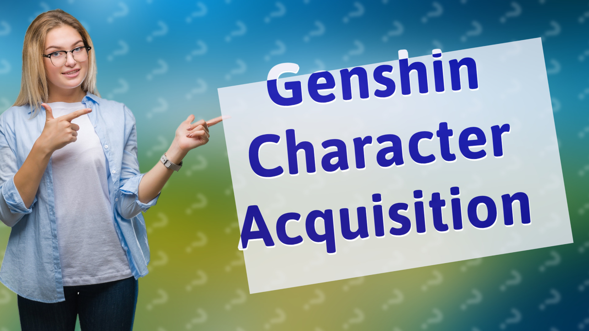 Genshin Character Acquisition