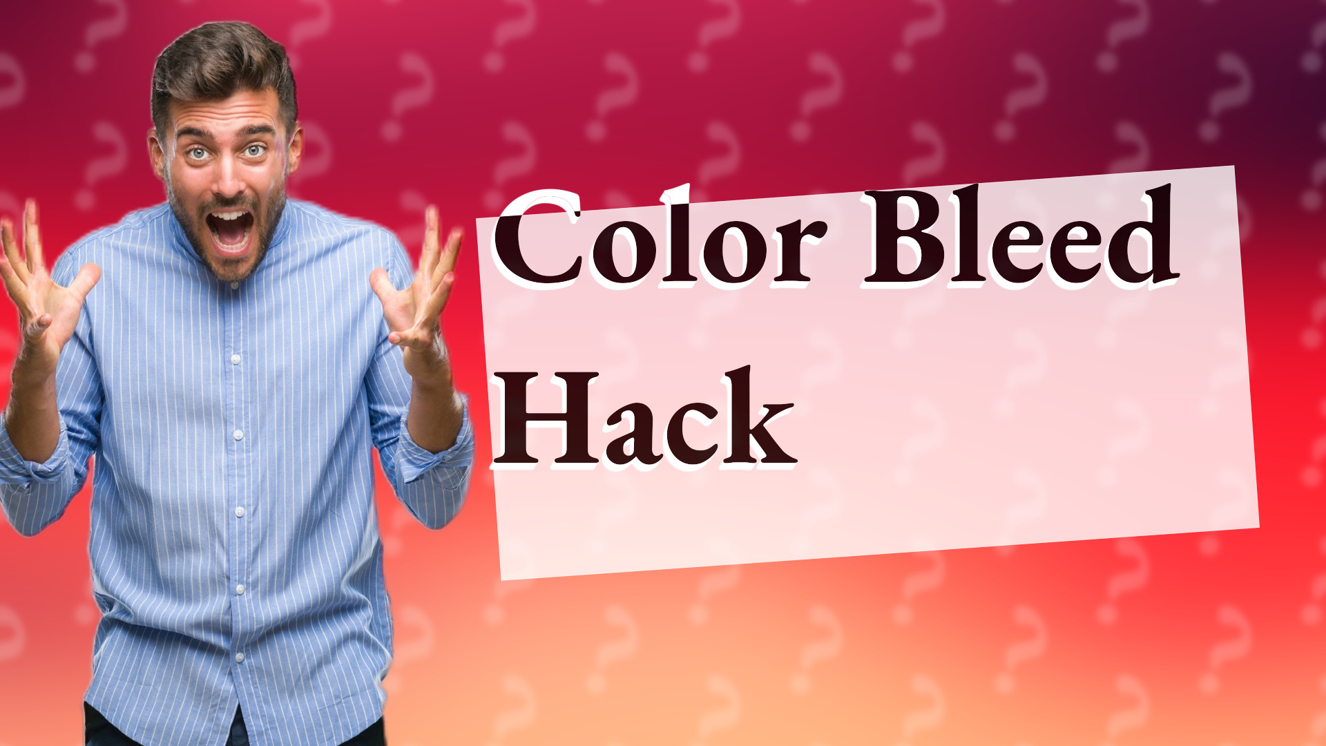 Color Bleed Hack