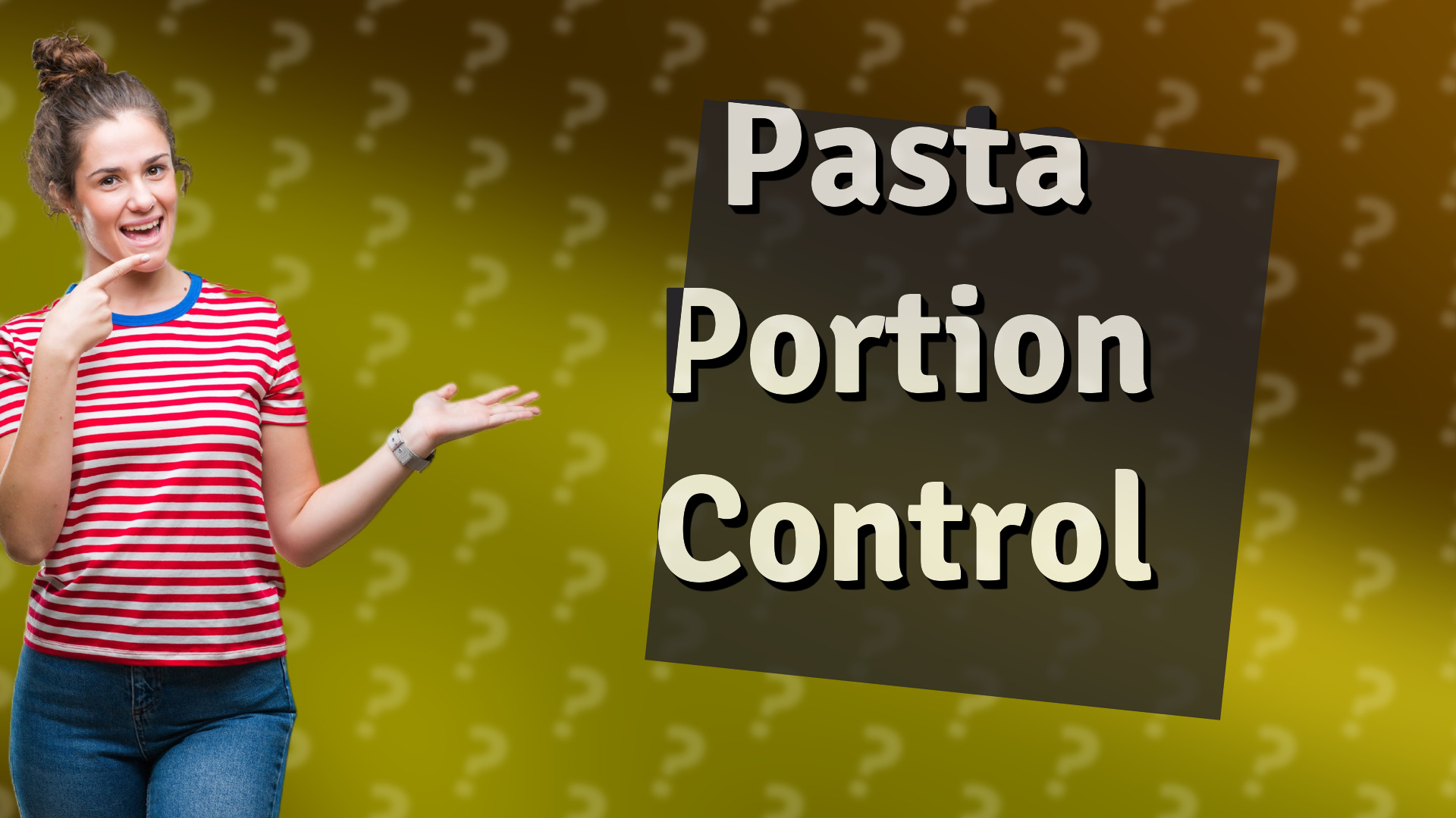 Pasta Portion Control