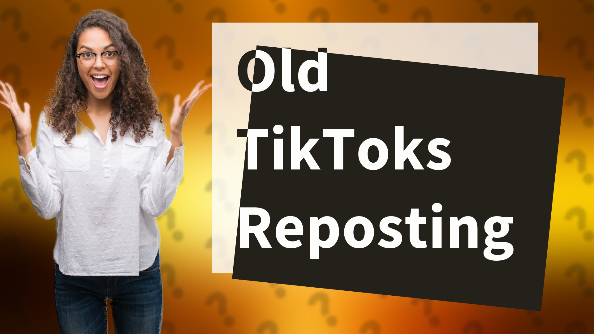 Old TikToks Reposting