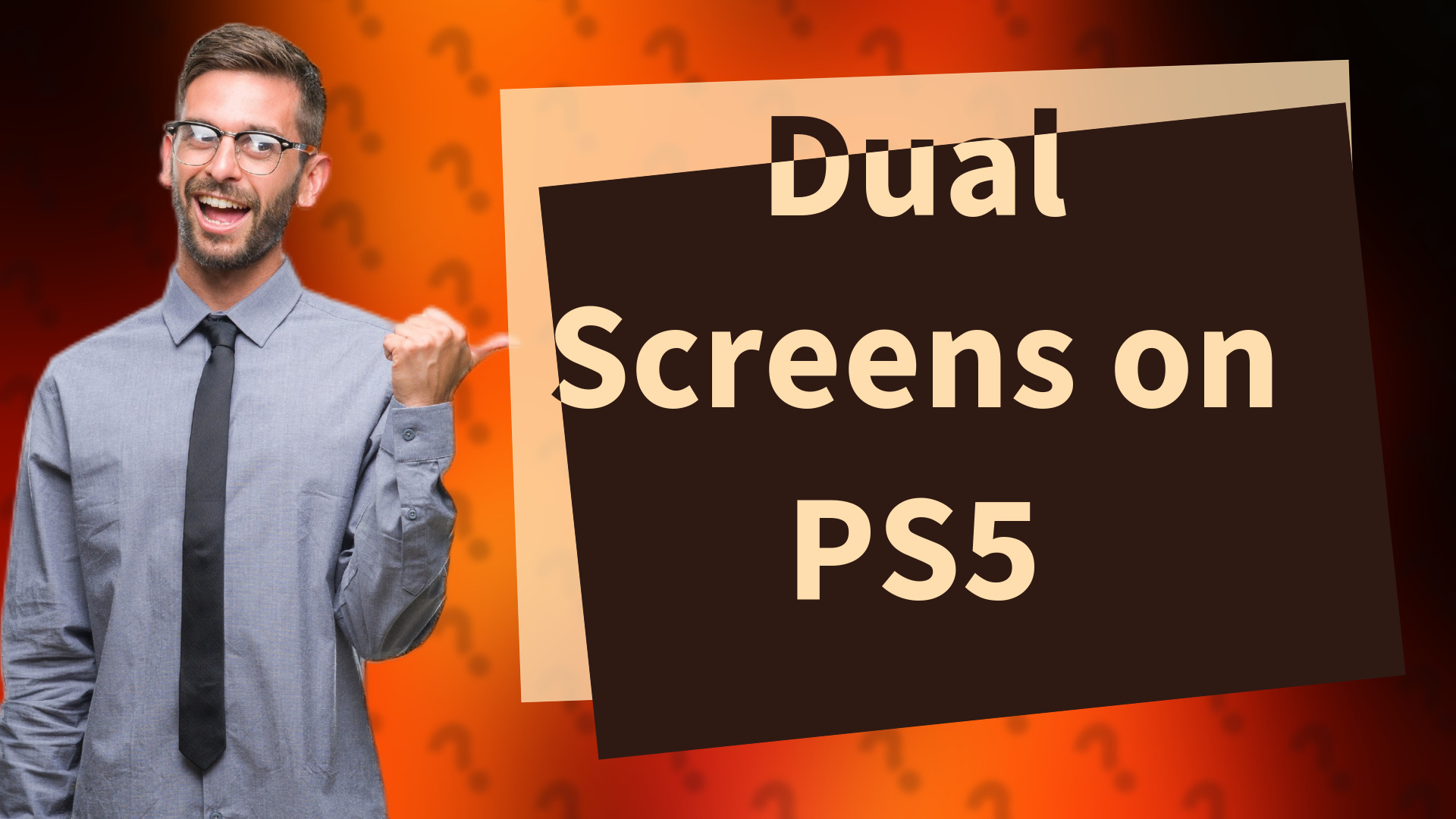 Dual Screens on PS5