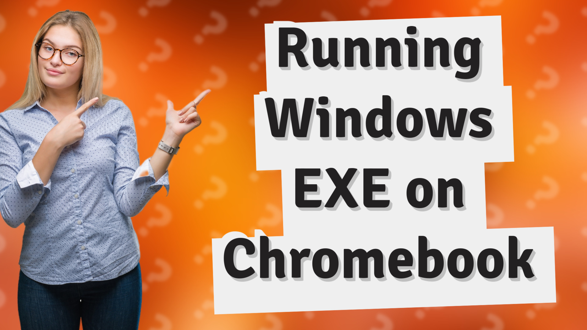 Running Windows EXE on Chromebook