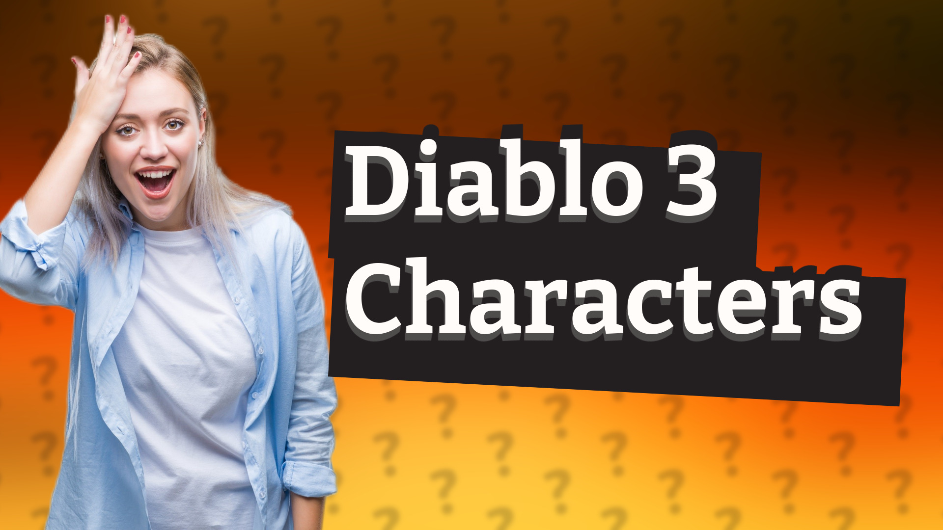 Diablo 3 Characters