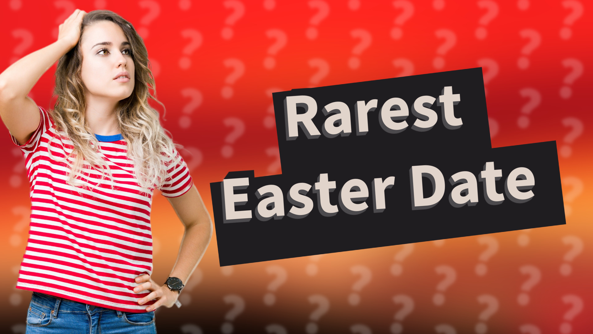 Rarest Easter Date