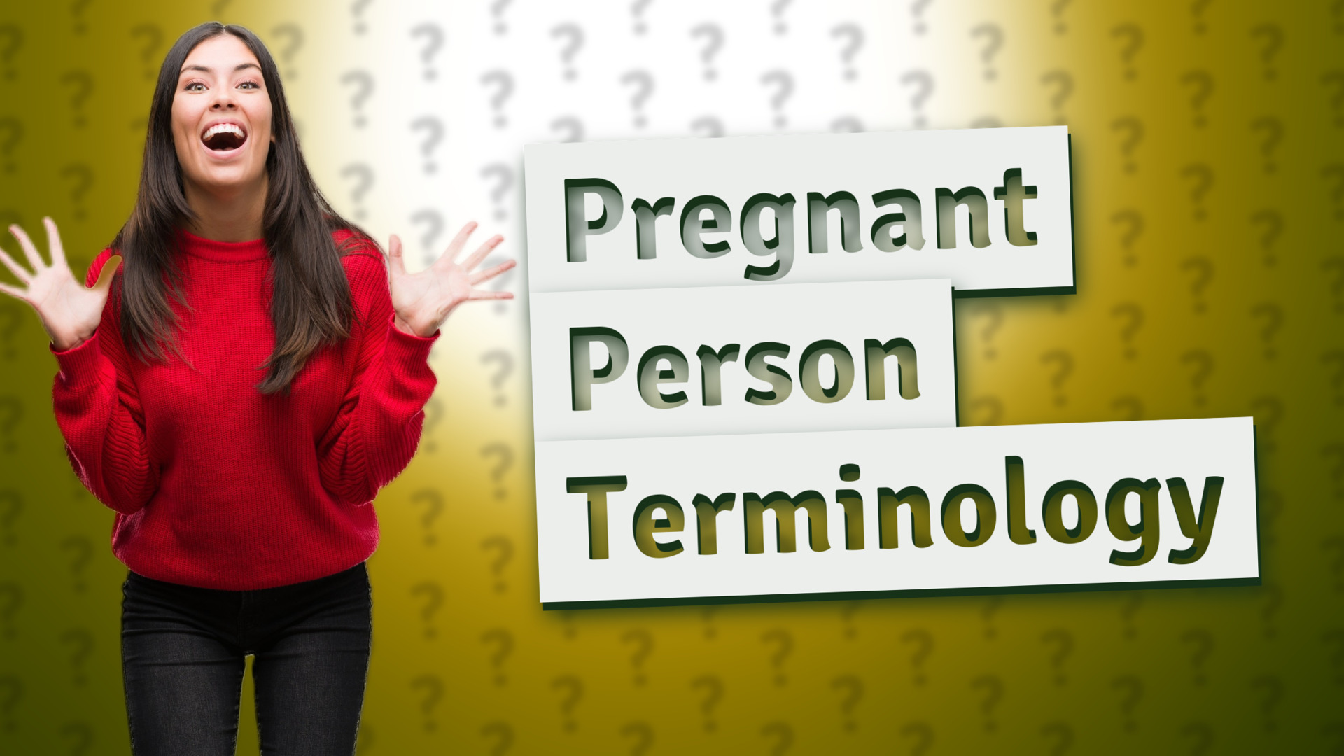 Pregnant Person Terminology