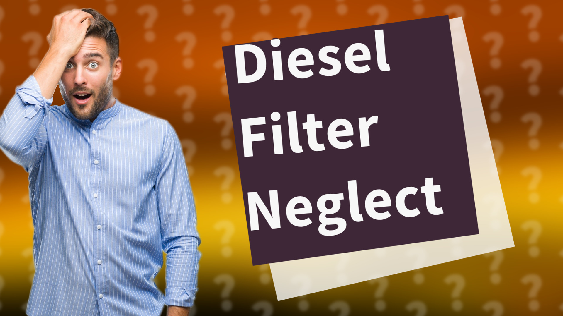 Diesel Filter Neglect