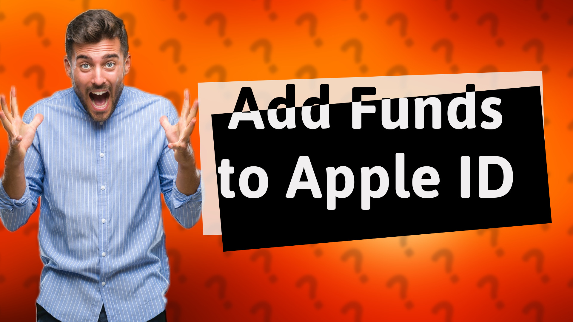 Add Funds to Apple ID