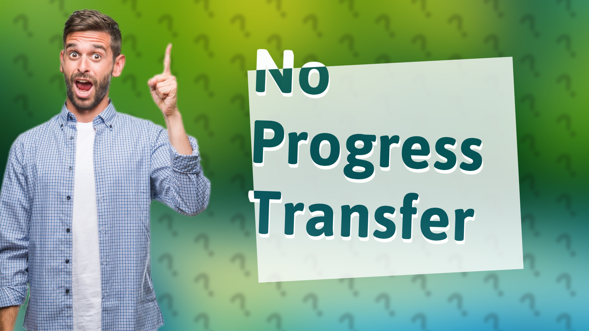 No Progress Transfer