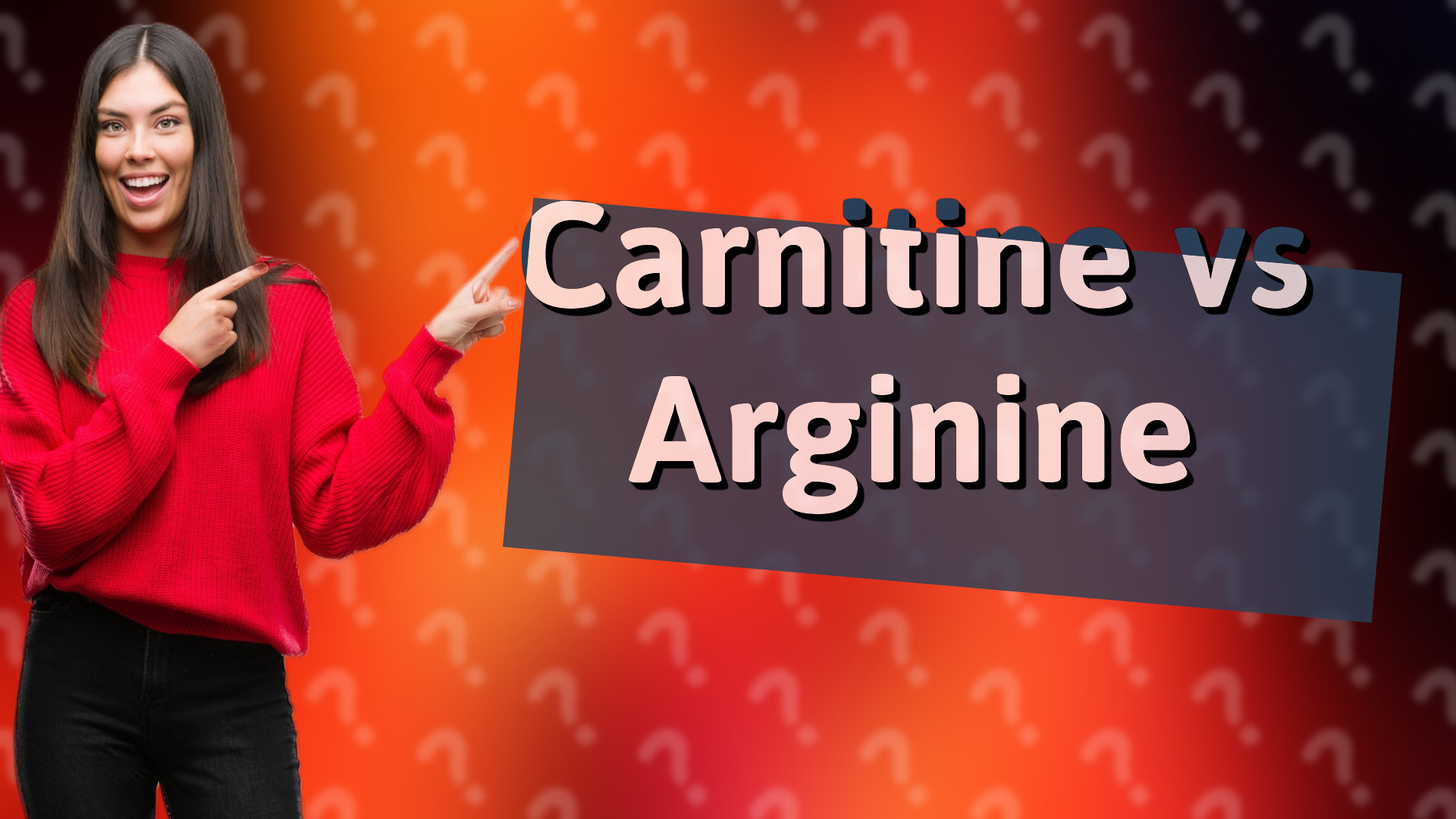 Carnitine vs Arginine