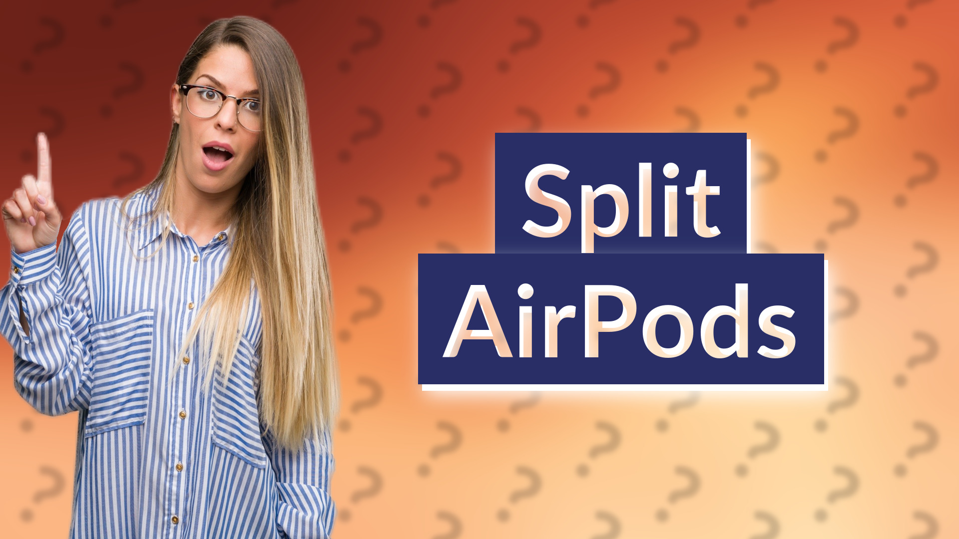 Split AirPods