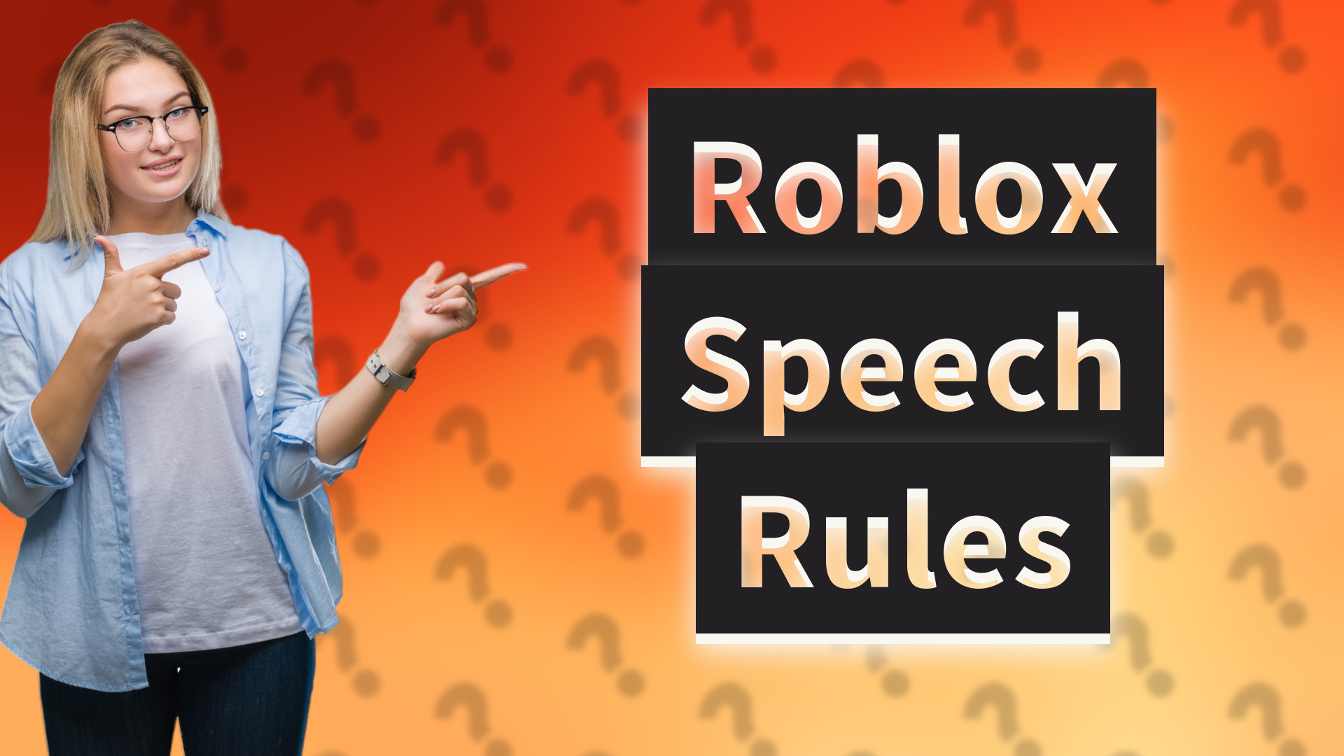 Roblox Speech Rules