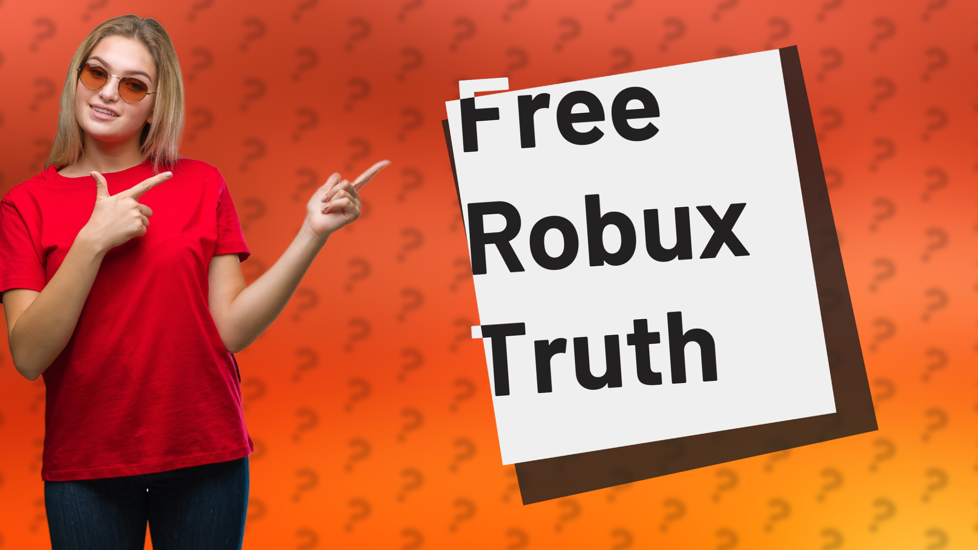 Free Robux Truth