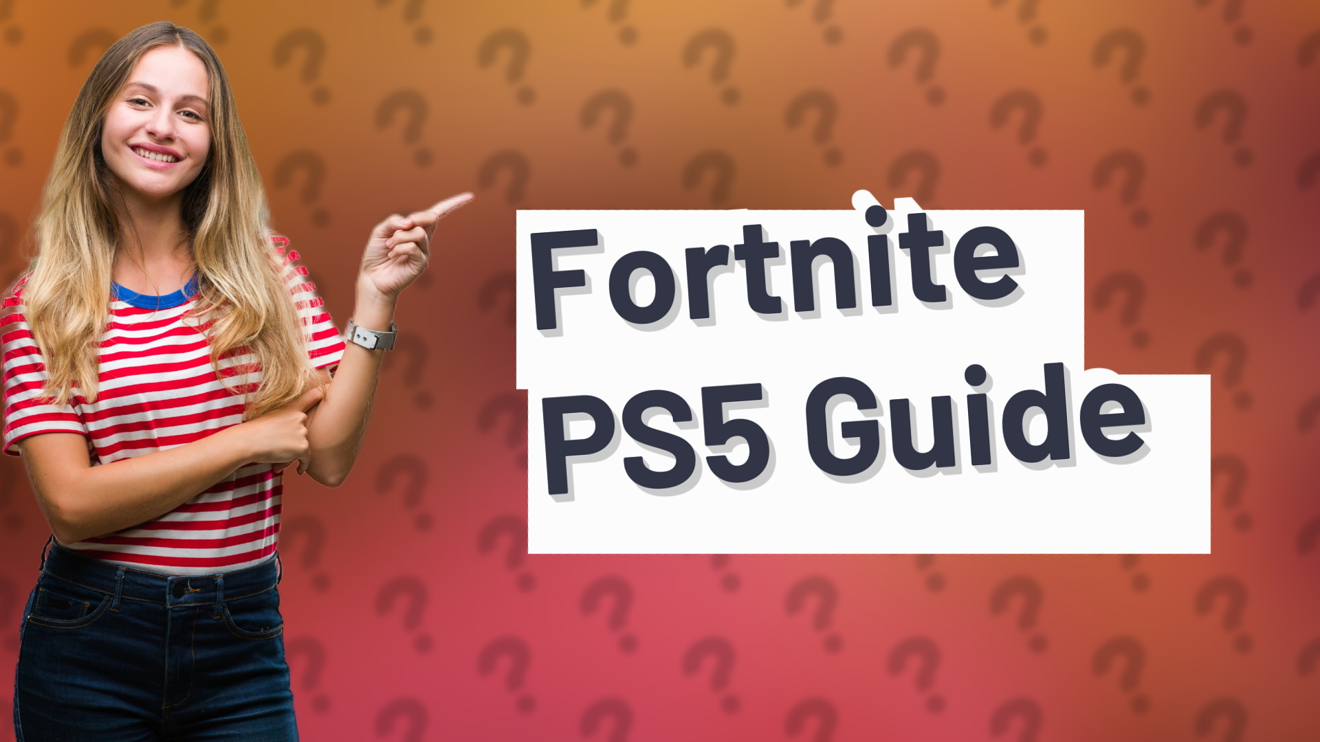 Fortnite PS5 Guide