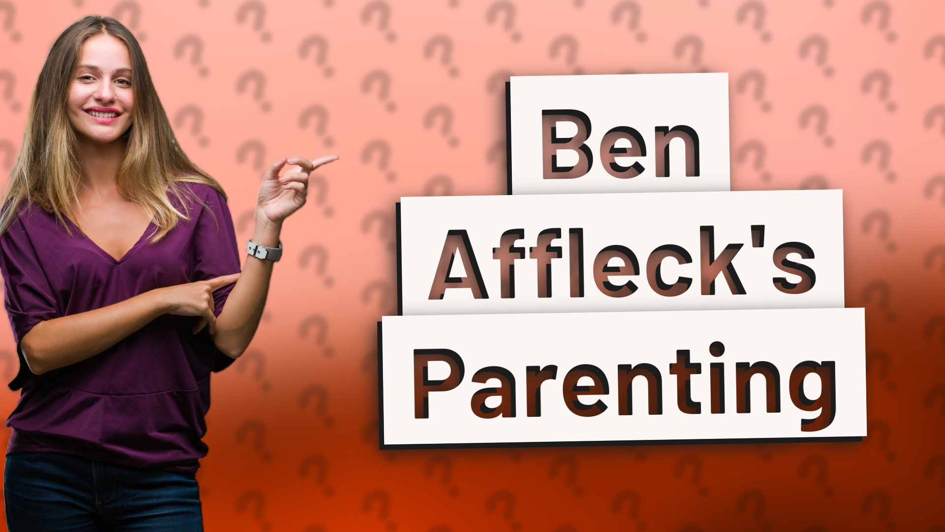 Ben Affleck's Parenting