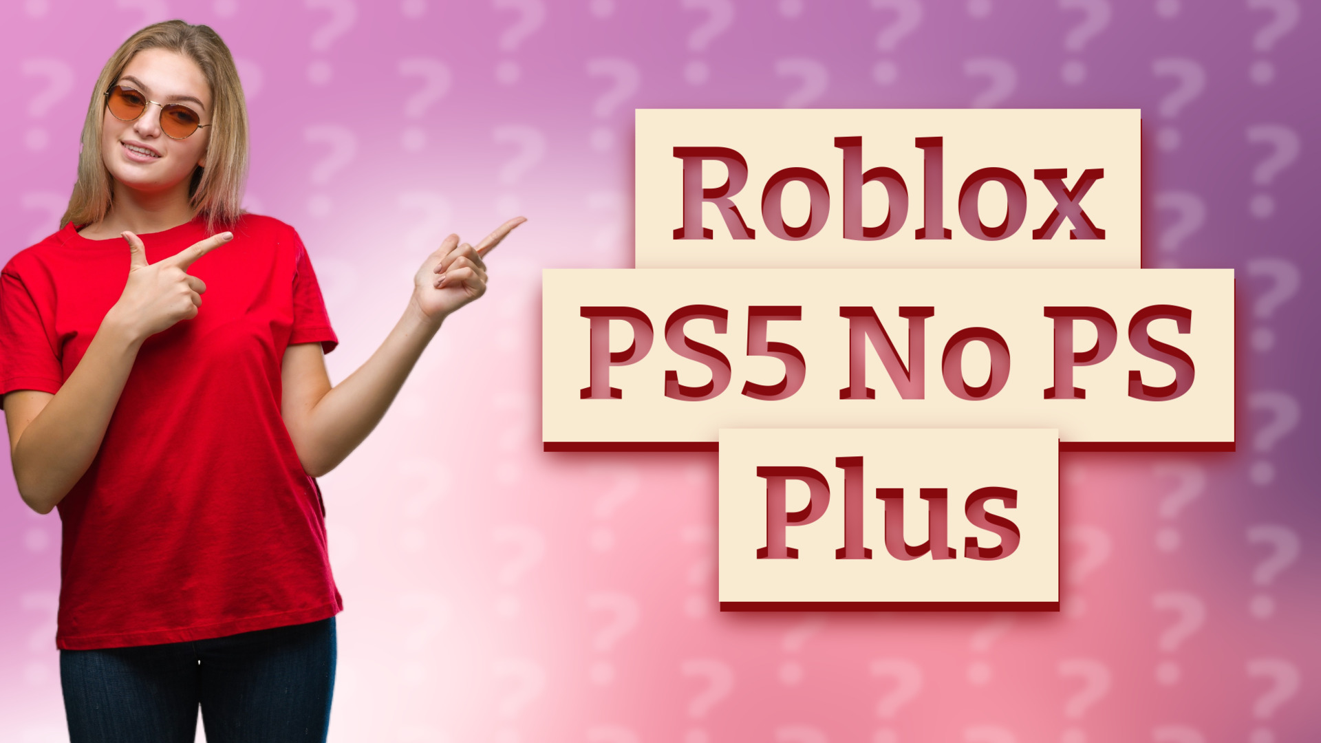 Roblox PS5 No PS Plus