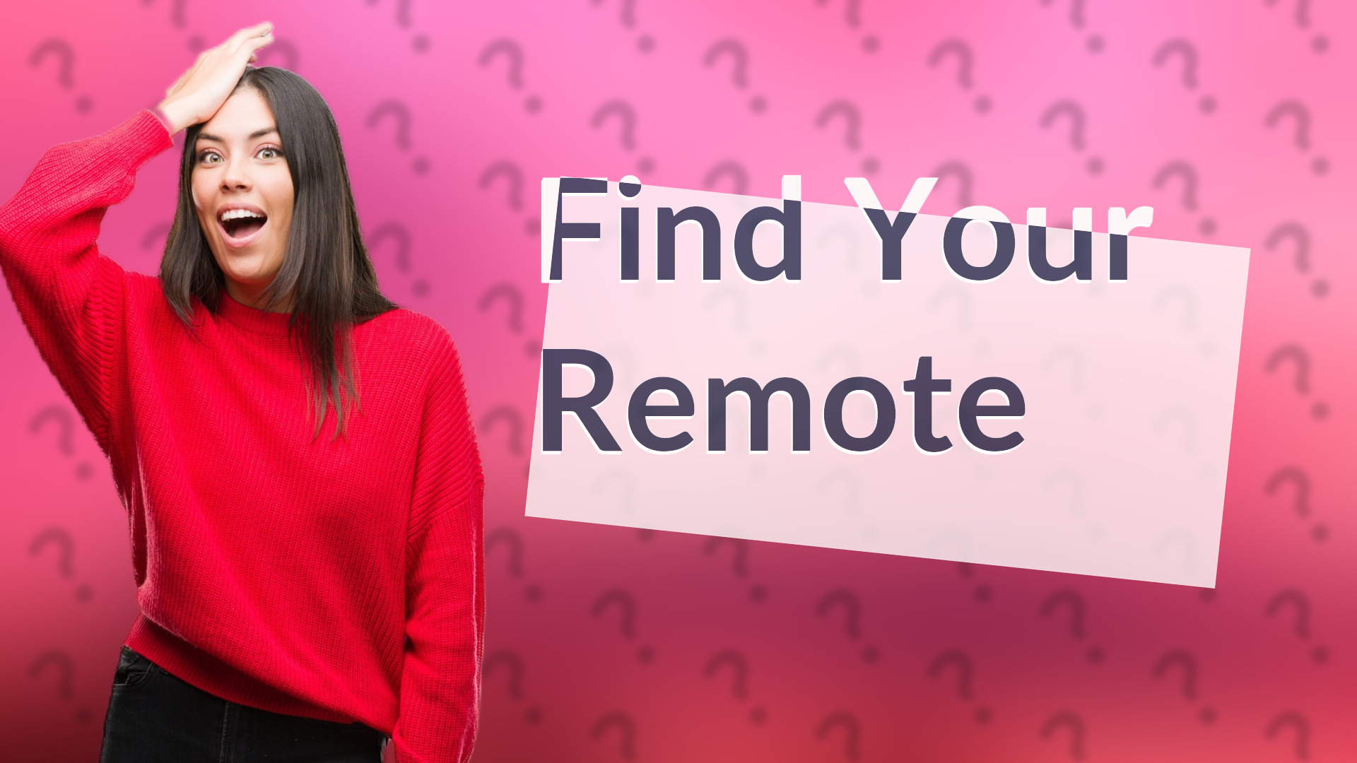 Find Your Remote