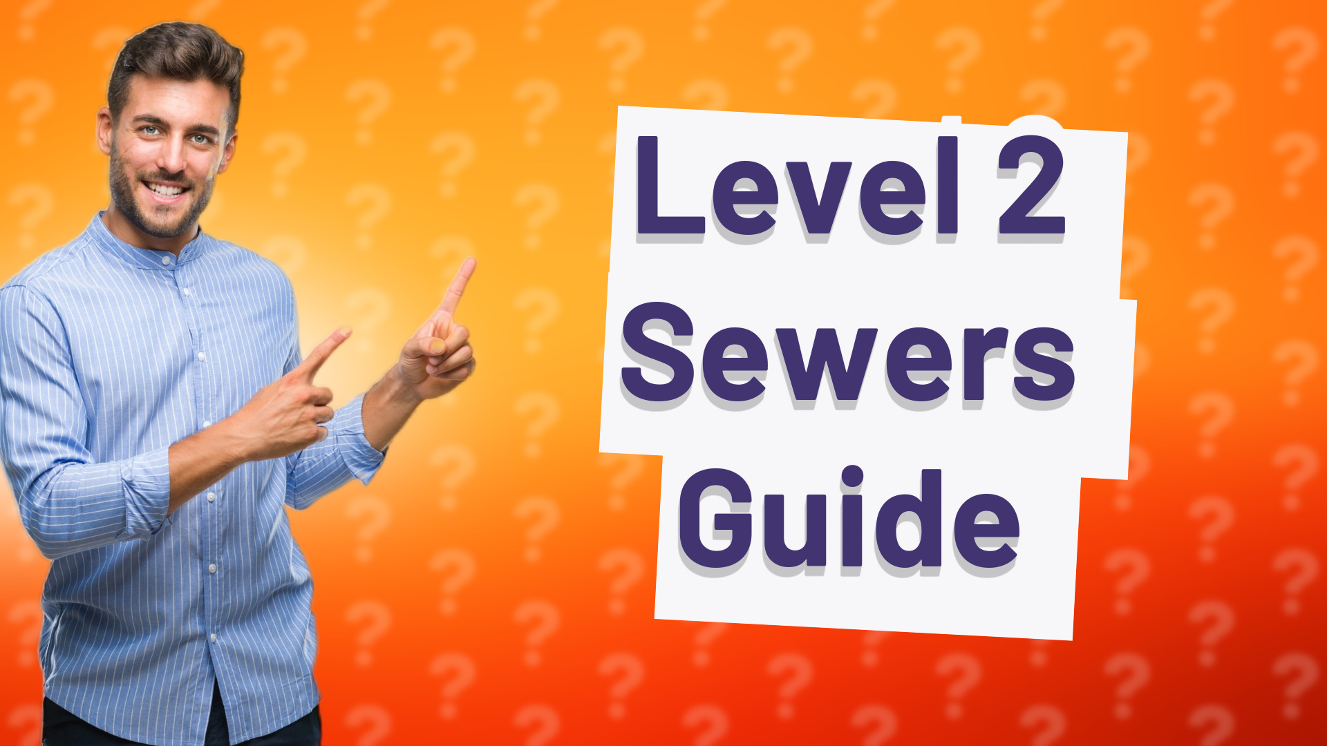 Level 2 Sewers Guide