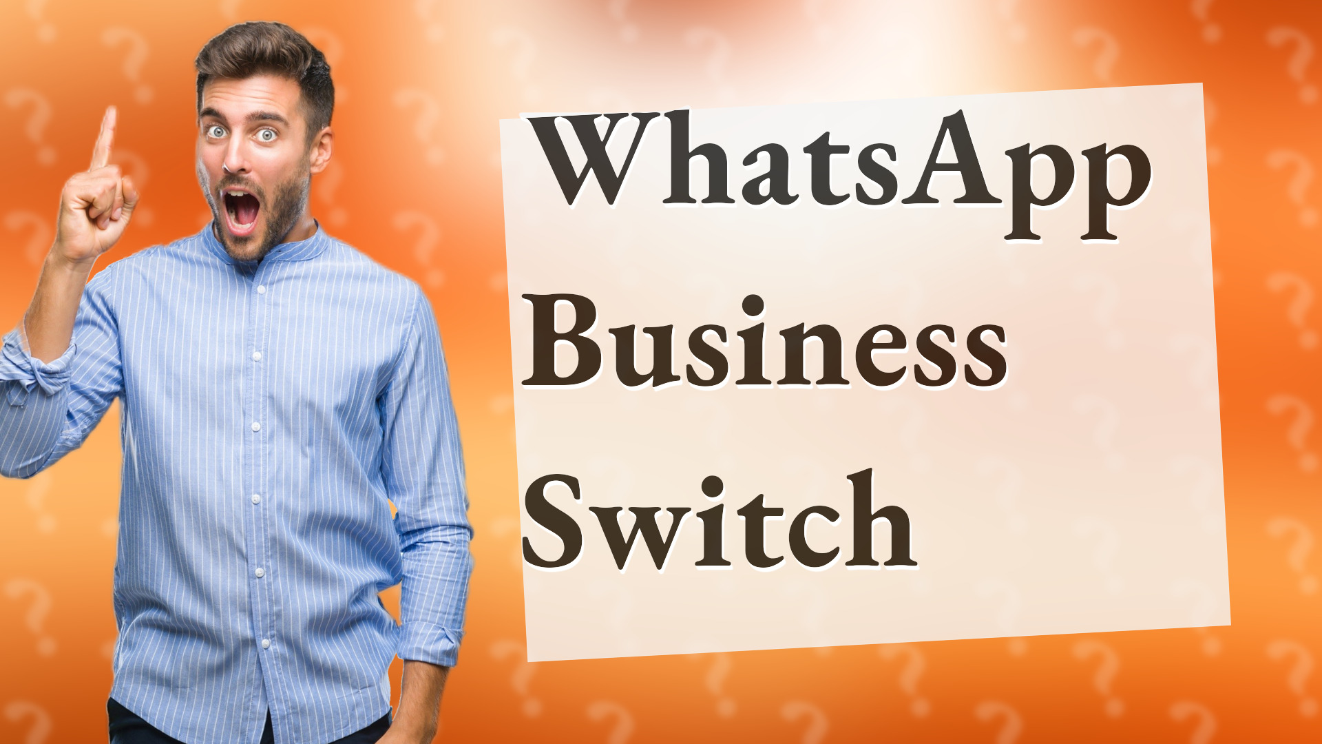 WhatsApp Business Switch