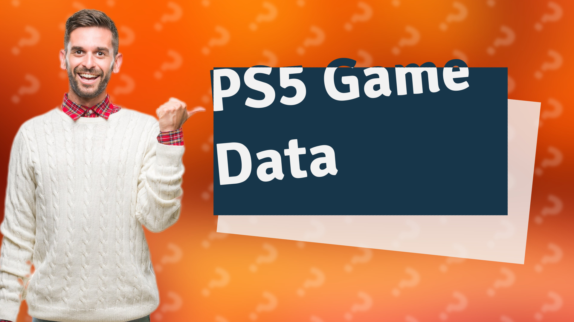PS5 Game Data